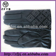 2013 nouveau design rivet style cuir gant